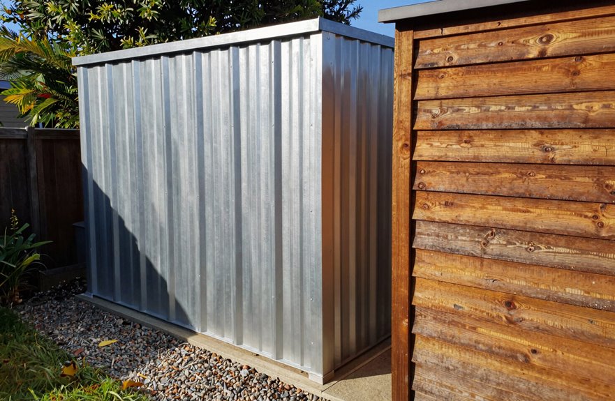 metal sheds cheaper faster maintenance free