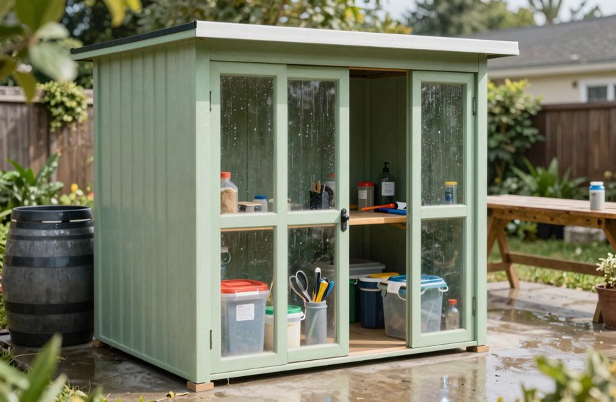 What Is a Resin Shed? 4 moisture resistant shed storage guidelines