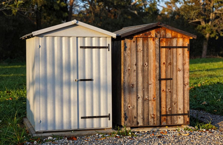 Are Plastic Sheds Better Than Wood? 1 plastic sheds cheaper upfront and to maintain