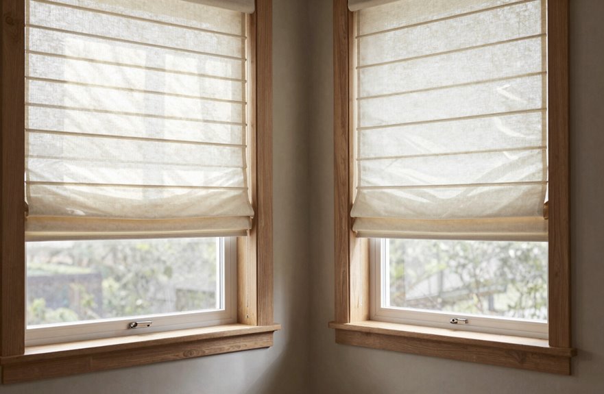 roman shades for elegance blinds durability