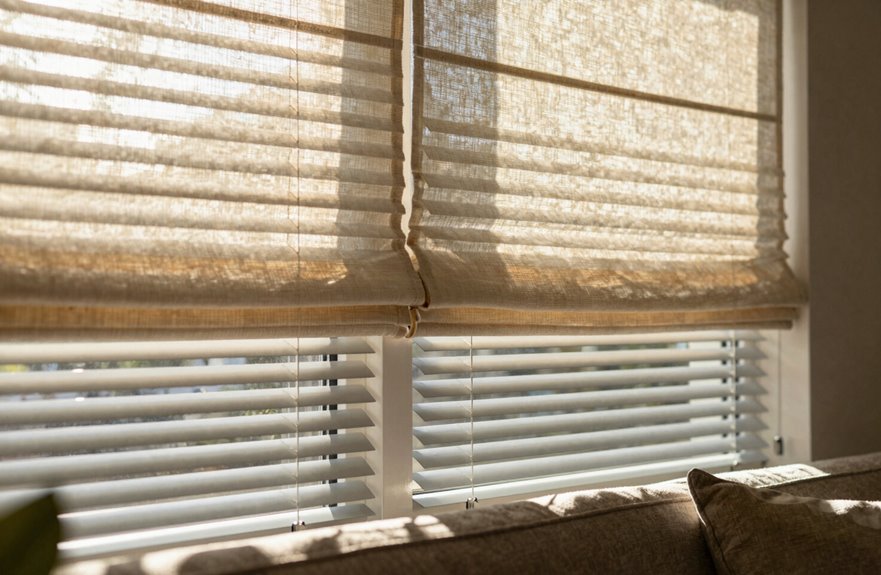 roman shades insulate better than rollers
