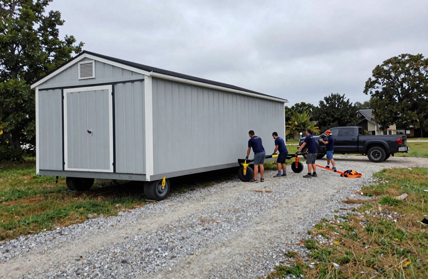 7 Steps to Move a Large Storage Shed Without Damage 1 shed move feasibility costs pros cons