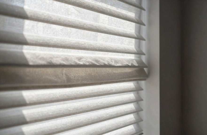 slat angles versus fabric folds