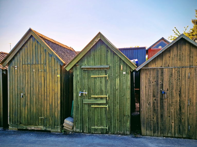 small storage shed in seven steps
