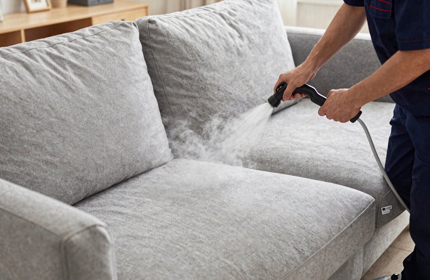 sofa cleaning costs vary widely