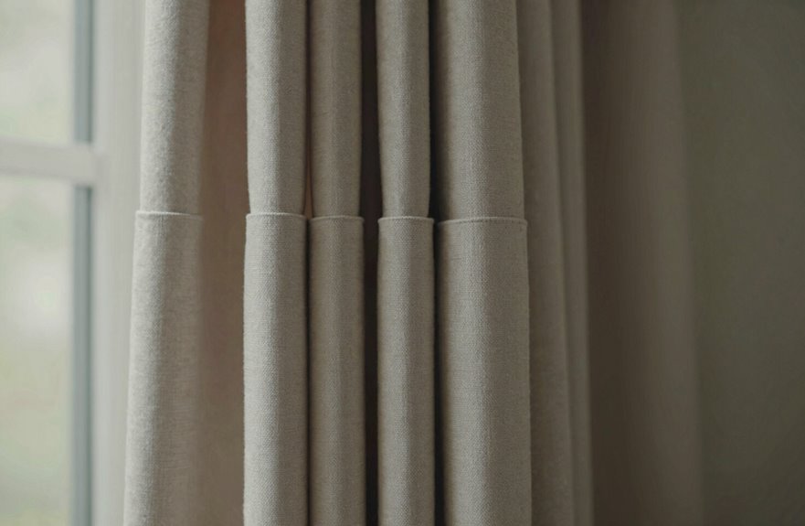 What Are Tab Top Curtains? 1 tab top curtains slide on rod directly