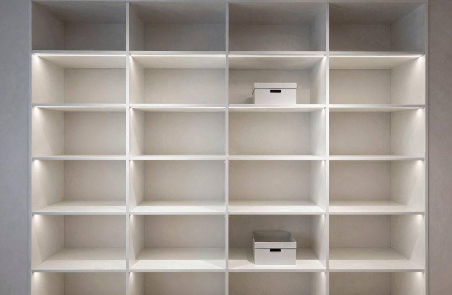 How to Set Standard Closet Shelving Heights 3 vertical reach in closet zoning plan