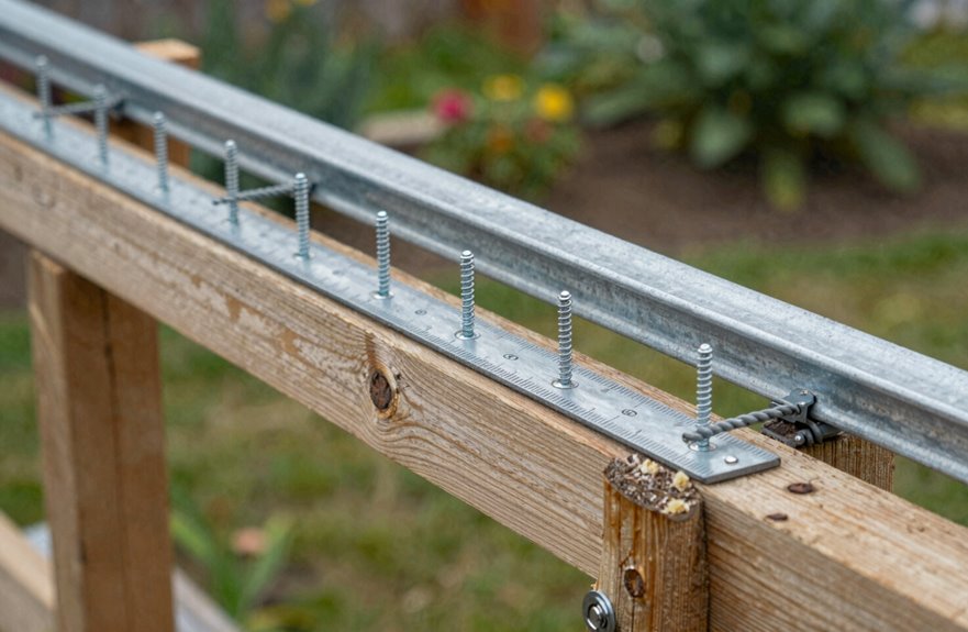 wire trellis with taut diamond weave
