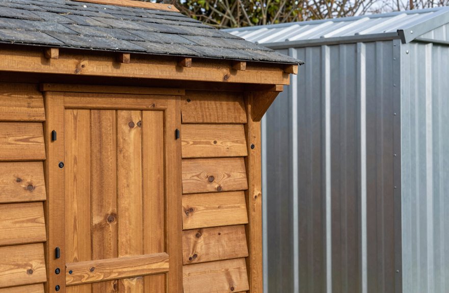 wood sheds offer customizable bespoke spaces